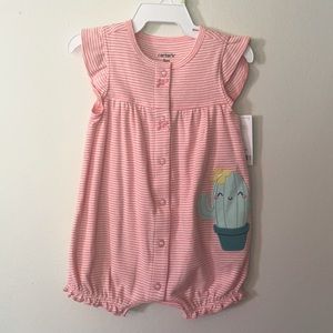 Carter’s cactus Romper